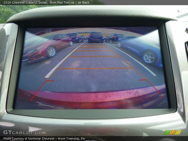 Siren Red Tintcoat / Jet Black 2016 Chevrolet Cruze LT Sedan