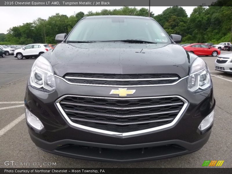 Tungsten Metallic / Jet Black 2016 Chevrolet Equinox LT AWD