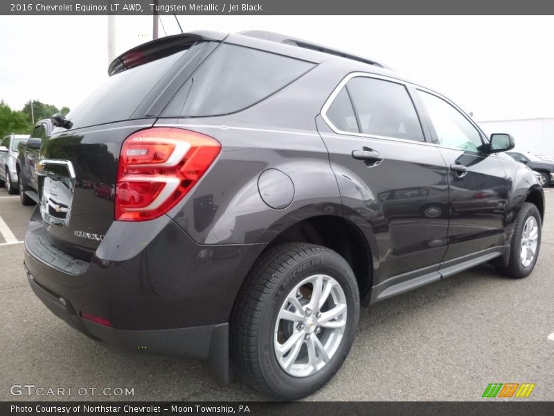 Tungsten Metallic / Jet Black 2016 Chevrolet Equinox LT AWD