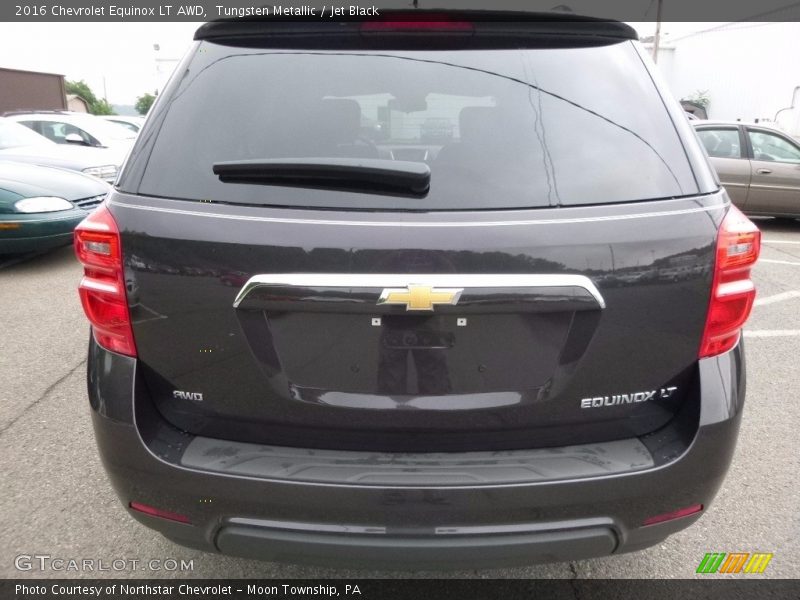 Tungsten Metallic / Jet Black 2016 Chevrolet Equinox LT AWD