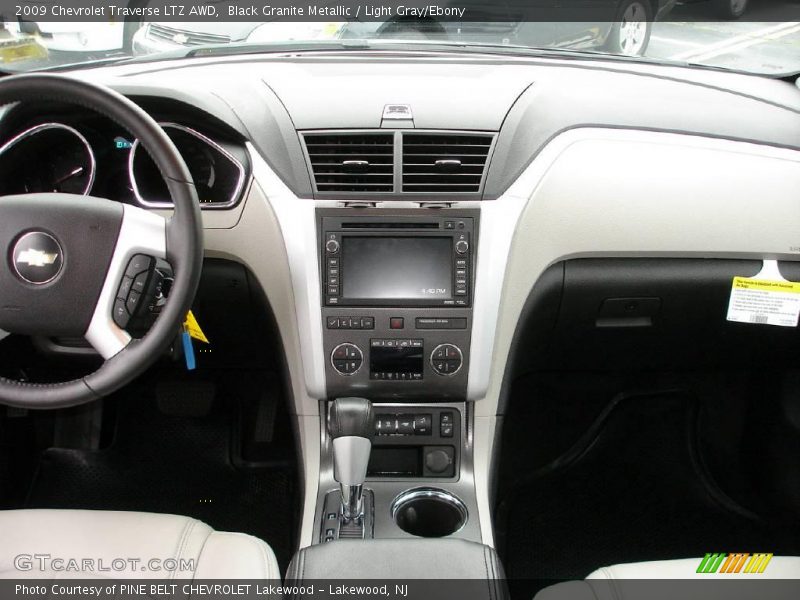 Black Granite Metallic / Light Gray/Ebony 2009 Chevrolet Traverse LTZ AWD