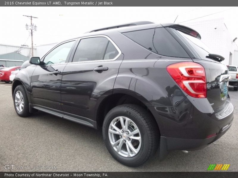 Tungsten Metallic / Jet Black 2016 Chevrolet Equinox LT AWD