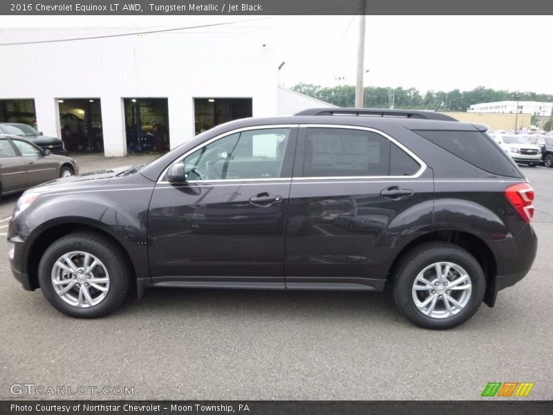 Tungsten Metallic / Jet Black 2016 Chevrolet Equinox LT AWD