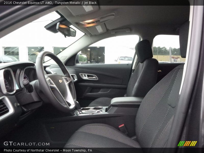 Tungsten Metallic / Jet Black 2016 Chevrolet Equinox LT AWD
