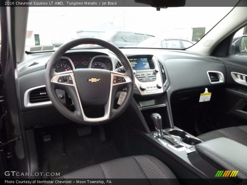 Tungsten Metallic / Jet Black 2016 Chevrolet Equinox LT AWD