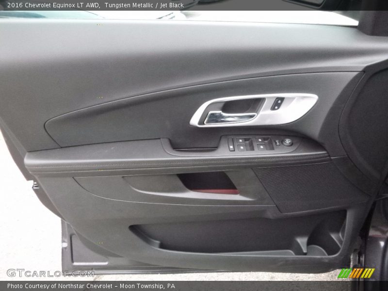 Tungsten Metallic / Jet Black 2016 Chevrolet Equinox LT AWD