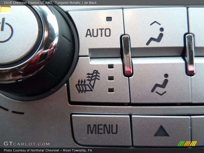 Tungsten Metallic / Jet Black 2016 Chevrolet Equinox LT AWD