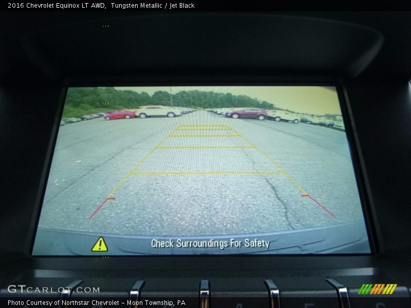 Tungsten Metallic / Jet Black 2016 Chevrolet Equinox LT AWD