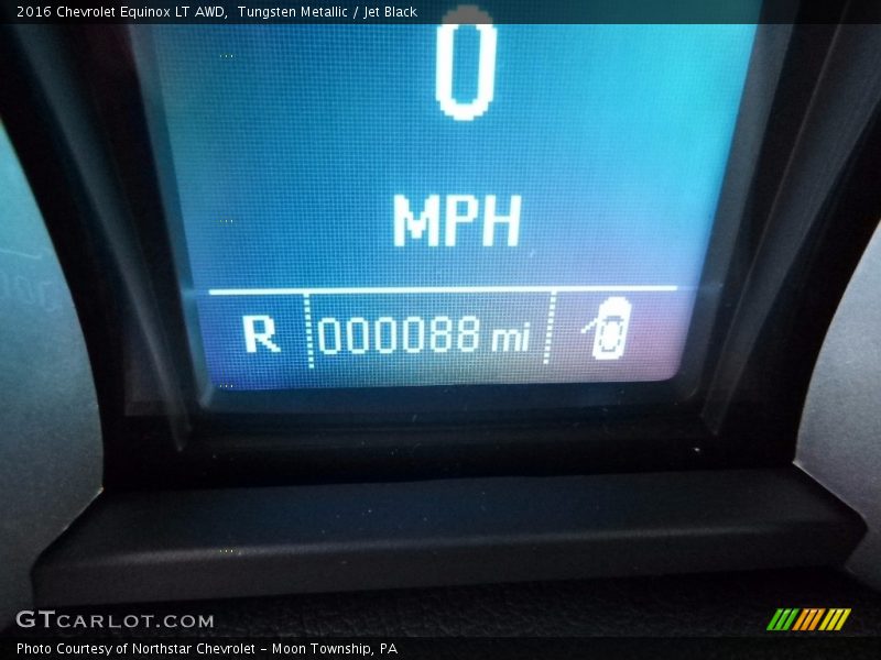 Tungsten Metallic / Jet Black 2016 Chevrolet Equinox LT AWD
