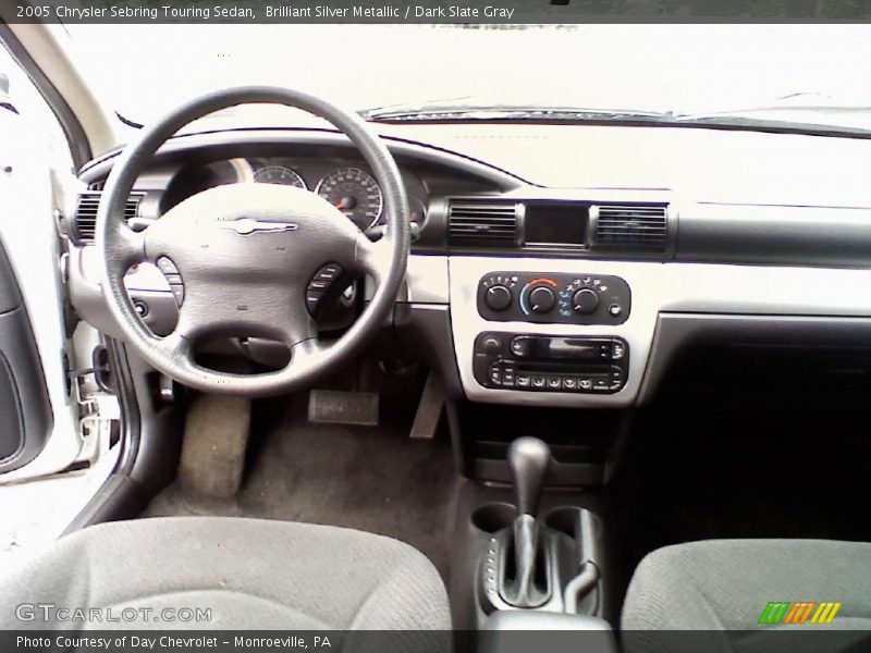 Brilliant Silver Metallic / Dark Slate Gray 2005 Chrysler Sebring Touring Sedan