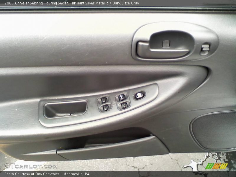 Brilliant Silver Metallic / Dark Slate Gray 2005 Chrysler Sebring Touring Sedan