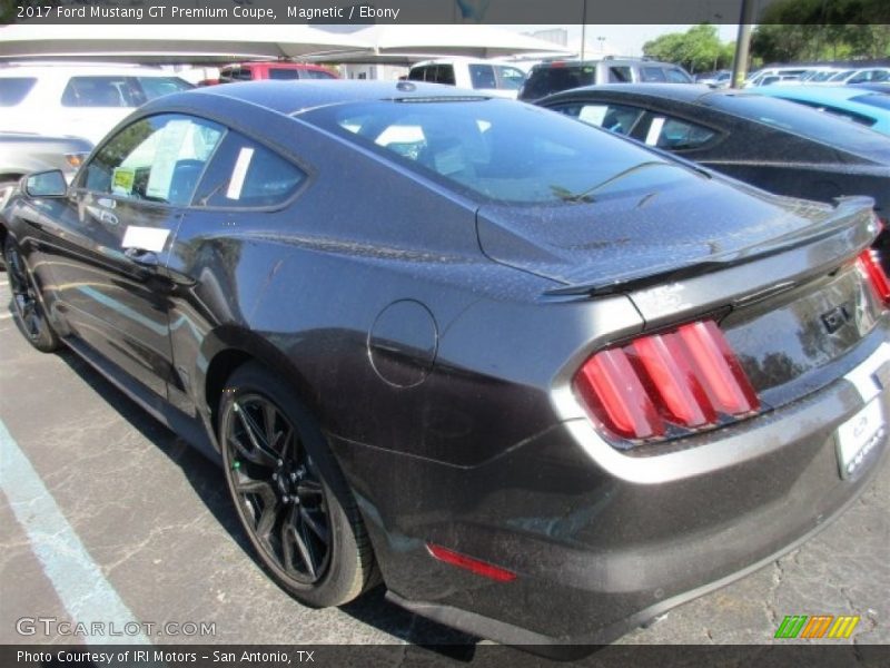 Magnetic / Ebony 2017 Ford Mustang GT Premium Coupe