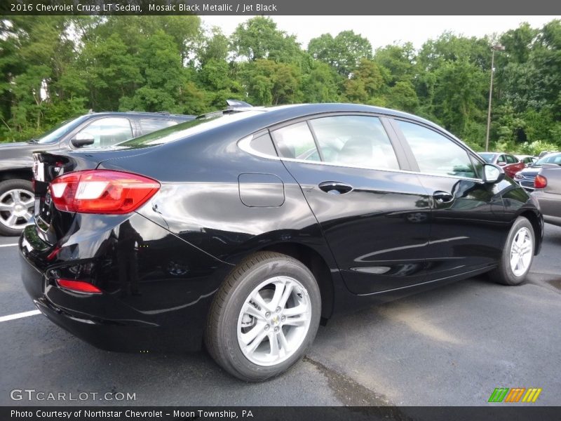 Mosaic Black Metallic / Jet Black 2016 Chevrolet Cruze LT Sedan