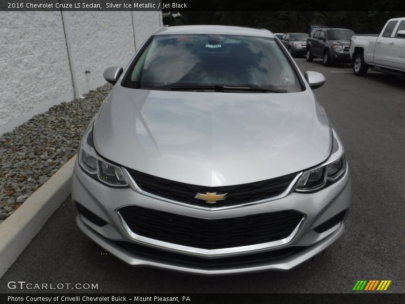 Silver Ice Metallic / Jet Black 2016 Chevrolet Cruze LS Sedan