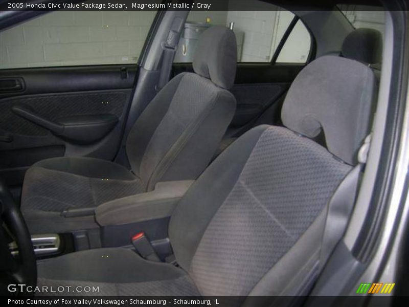 Magnesium Metallic / Gray 2005 Honda Civic Value Package Sedan