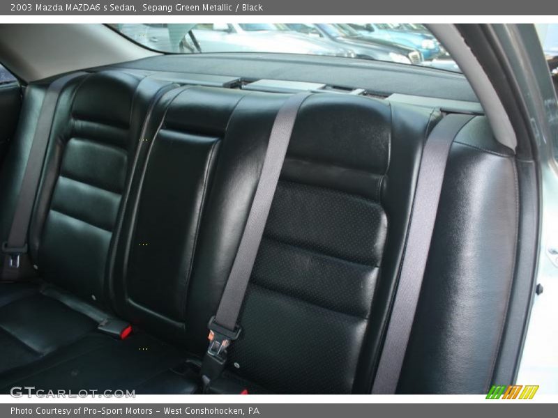 Sepang Green Metallic / Black 2003 Mazda MAZDA6 s Sedan