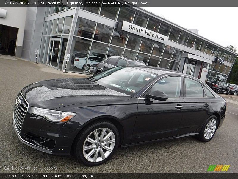 Oolong Grey Metallic / Nougat Brown 2016 Audi A6 2.0 TFSI Premium Plus quattro