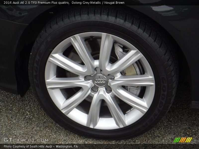 Oolong Grey Metallic / Nougat Brown 2016 Audi A6 2.0 TFSI Premium Plus quattro