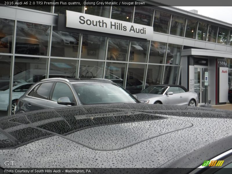 Oolong Grey Metallic / Nougat Brown 2016 Audi A6 2.0 TFSI Premium Plus quattro