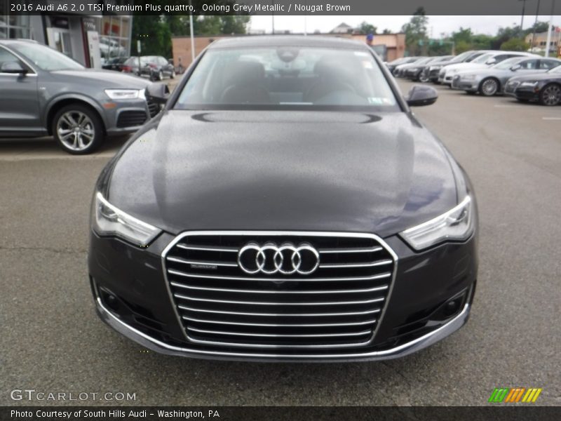 Oolong Grey Metallic / Nougat Brown 2016 Audi A6 2.0 TFSI Premium Plus quattro