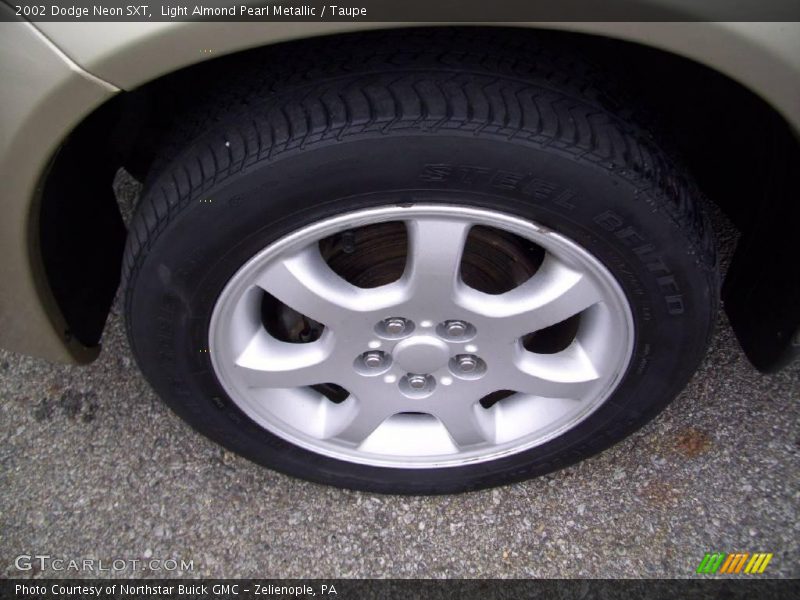 Light Almond Pearl Metallic / Taupe 2002 Dodge Neon SXT