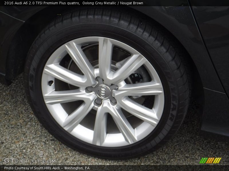 Oolong Grey Metallic / Nougat Brown 2016 Audi A6 2.0 TFSI Premium Plus quattro