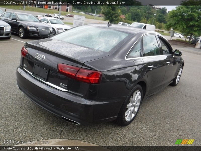 Oolong Grey Metallic / Nougat Brown 2016 Audi A6 2.0 TFSI Premium Plus quattro