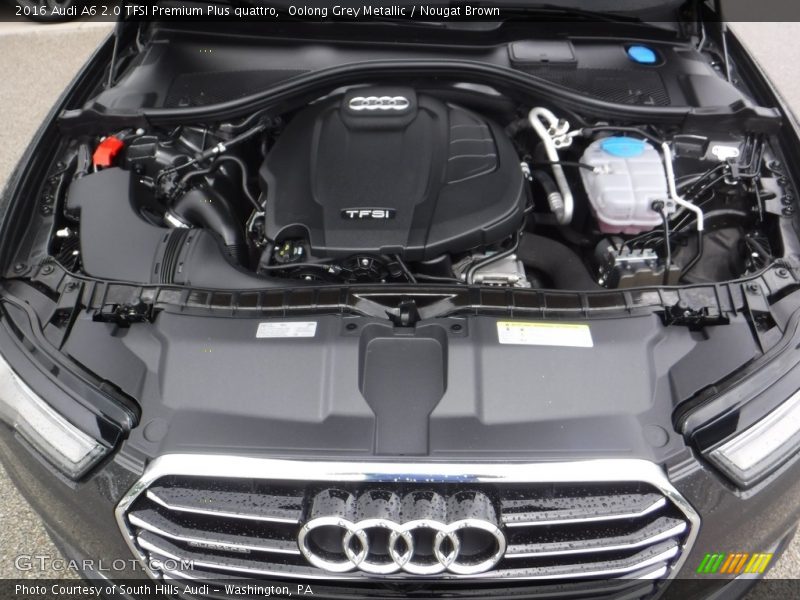 Oolong Grey Metallic / Nougat Brown 2016 Audi A6 2.0 TFSI Premium Plus quattro