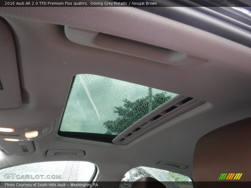 Oolong Grey Metallic / Nougat Brown 2016 Audi A6 2.0 TFSI Premium Plus quattro