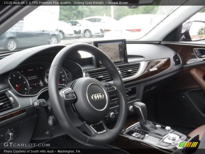 Oolong Grey Metallic / Nougat Brown 2016 Audi A6 2.0 TFSI Premium Plus quattro