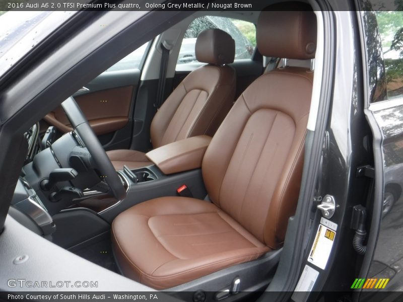 Oolong Grey Metallic / Nougat Brown 2016 Audi A6 2.0 TFSI Premium Plus quattro