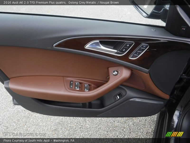 Oolong Grey Metallic / Nougat Brown 2016 Audi A6 2.0 TFSI Premium Plus quattro