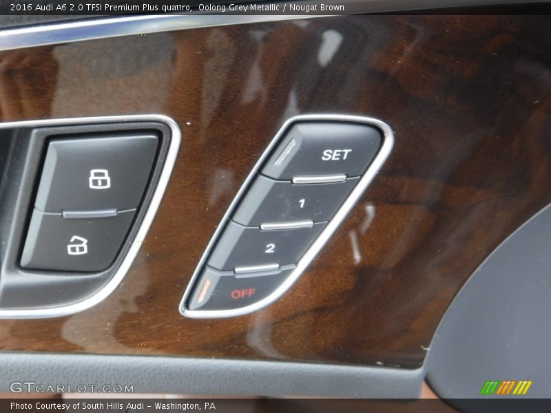 Oolong Grey Metallic / Nougat Brown 2016 Audi A6 2.0 TFSI Premium Plus quattro