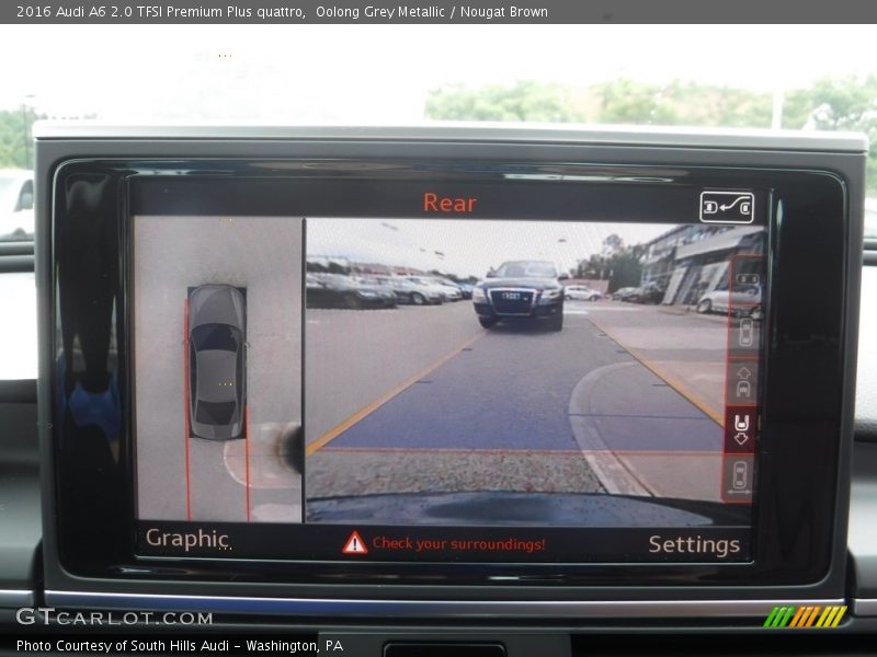 Oolong Grey Metallic / Nougat Brown 2016 Audi A6 2.0 TFSI Premium Plus quattro