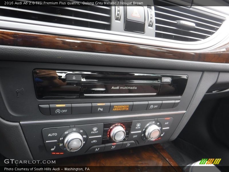 Oolong Grey Metallic / Nougat Brown 2016 Audi A6 2.0 TFSI Premium Plus quattro