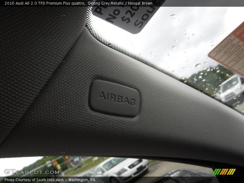 Oolong Grey Metallic / Nougat Brown 2016 Audi A6 2.0 TFSI Premium Plus quattro