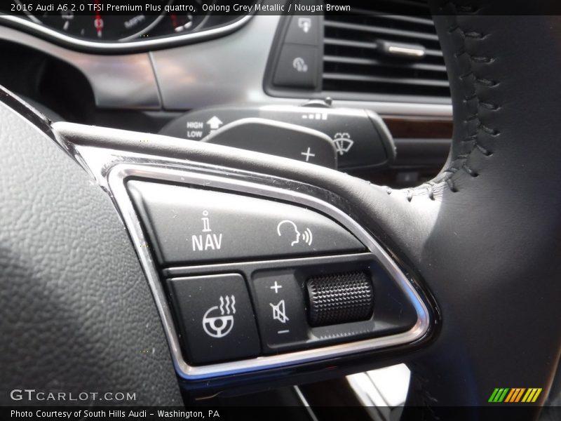 Oolong Grey Metallic / Nougat Brown 2016 Audi A6 2.0 TFSI Premium Plus quattro