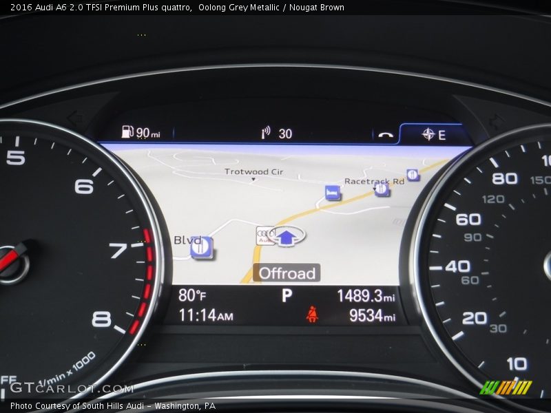 Oolong Grey Metallic / Nougat Brown 2016 Audi A6 2.0 TFSI Premium Plus quattro