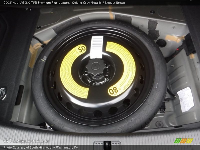 Oolong Grey Metallic / Nougat Brown 2016 Audi A6 2.0 TFSI Premium Plus quattro