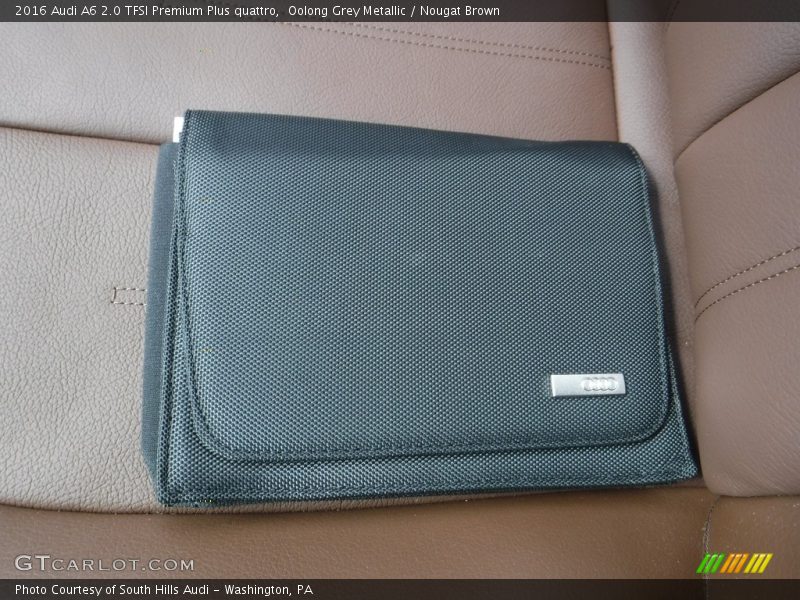 Oolong Grey Metallic / Nougat Brown 2016 Audi A6 2.0 TFSI Premium Plus quattro