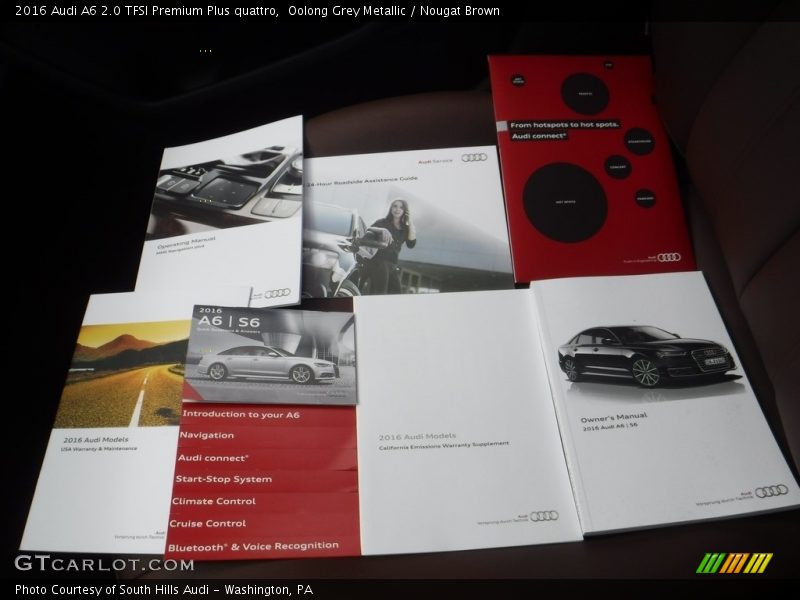 Oolong Grey Metallic / Nougat Brown 2016 Audi A6 2.0 TFSI Premium Plus quattro