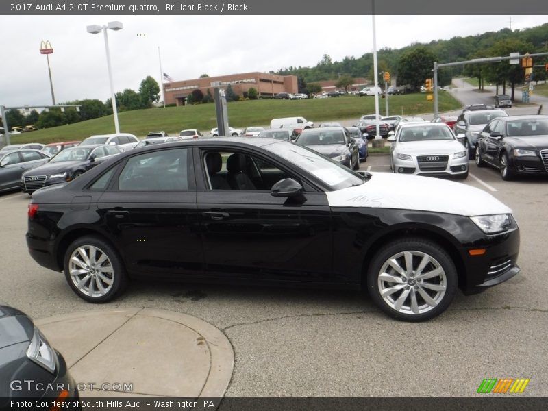 Brilliant Black / Black 2017 Audi A4 2.0T Premium quattro