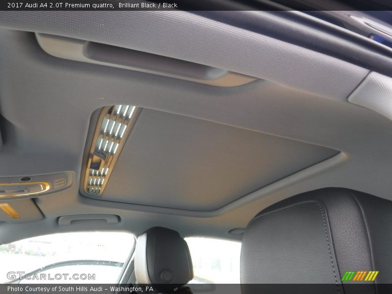 Brilliant Black / Black 2017 Audi A4 2.0T Premium quattro