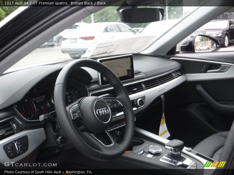 Brilliant Black / Black 2017 Audi A4 2.0T Premium quattro