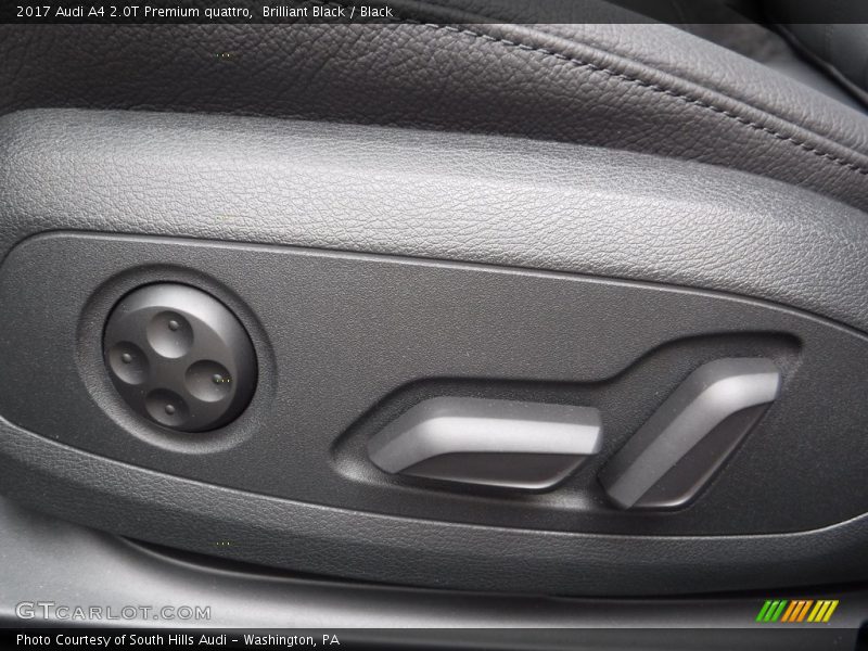 Brilliant Black / Black 2017 Audi A4 2.0T Premium quattro