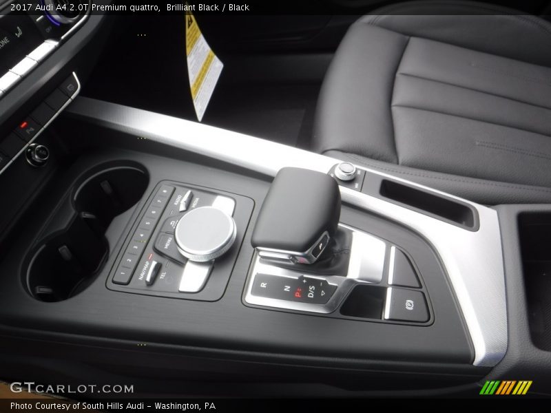 Brilliant Black / Black 2017 Audi A4 2.0T Premium quattro