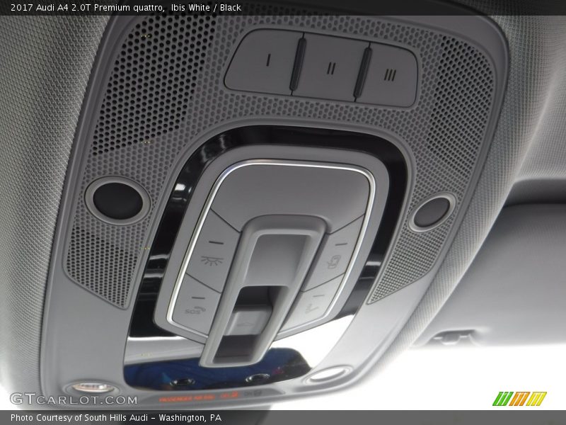 Ibis White / Black 2017 Audi A4 2.0T Premium quattro