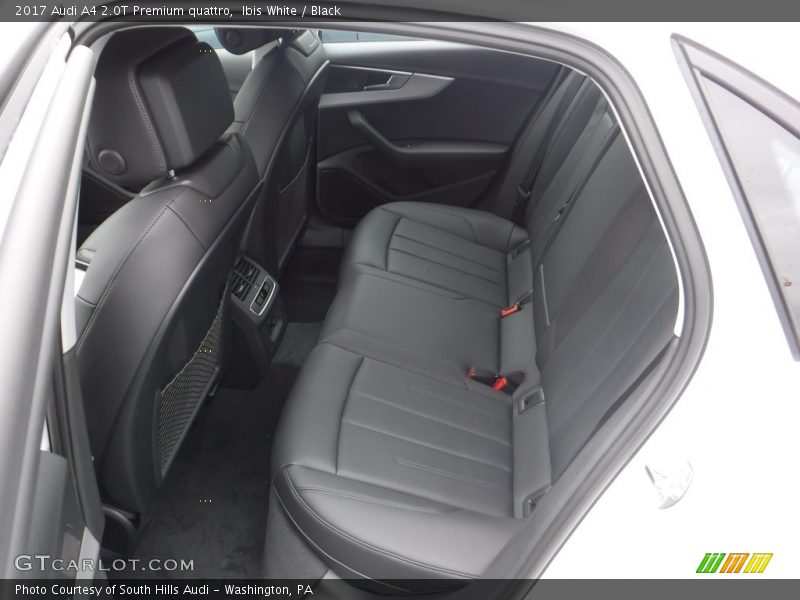 Ibis White / Black 2017 Audi A4 2.0T Premium quattro