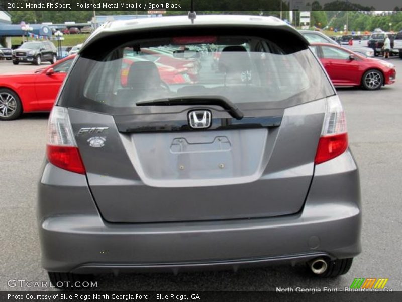 Polished Metal Metallic / Sport Black 2011 Honda Fit Sport