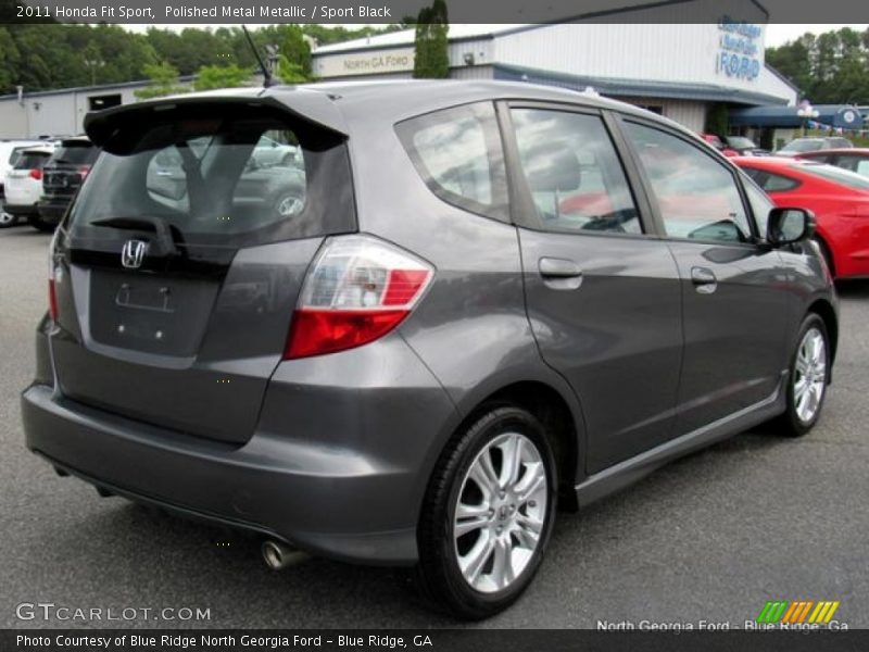 Polished Metal Metallic / Sport Black 2011 Honda Fit Sport